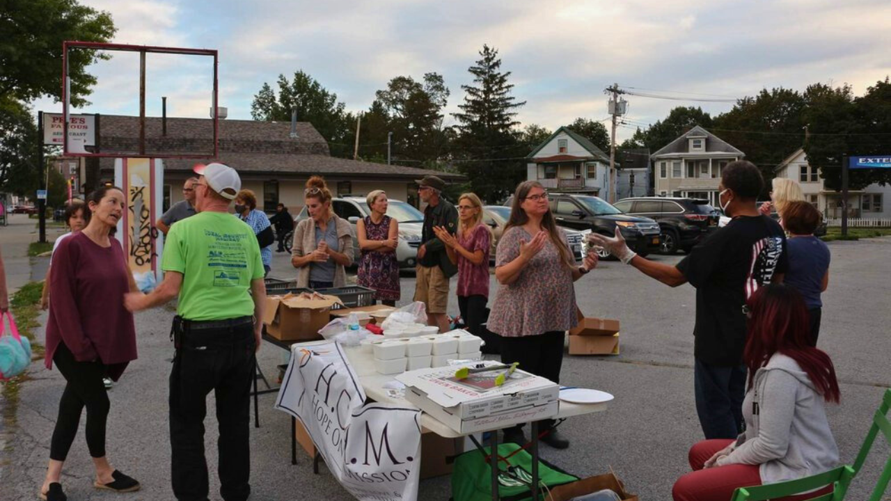 Hope On A Mission community gathering